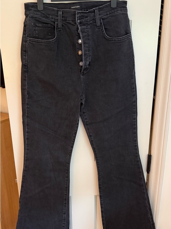 Favorite Daughter Denim - Favorite Daughter High-Rise Button-Fly Flare Jeans, Size 29
